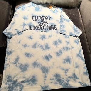 PINK Victoria secret tie dye Empathy Over Everything NWT